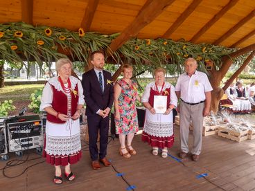 Dożynki Gminy Pątnów w Załęczu Małym